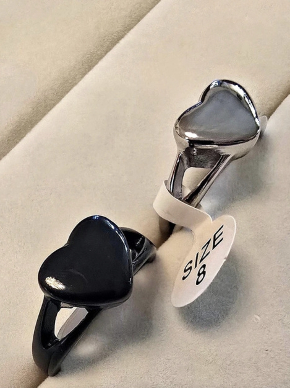 Heart Cremation Urn Ring
